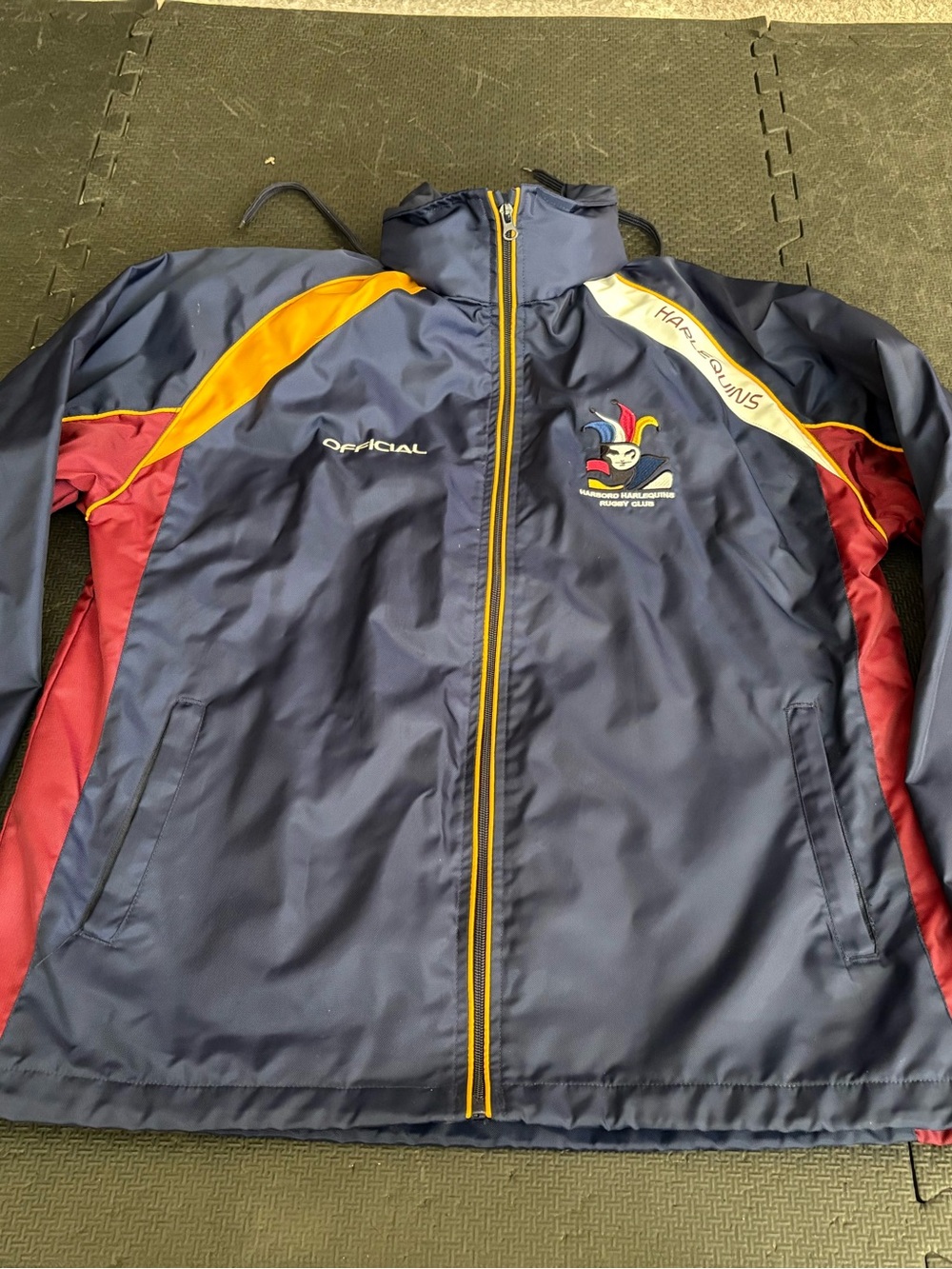 Harboard Harlequins Rugby Club Official Training Spray Jacket Paladin Men’s Lg